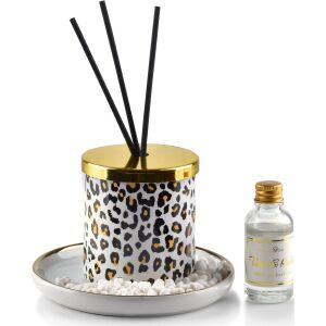 Lumarko Lumarko Duftdiffusor Ø 7,5 x H 9 cm mit Standfuß, 14 cm Panther! 132678813 - Diffusor