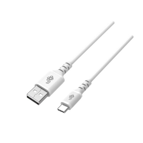 Kabel USB-A do USB-C TB, 2 metry, biały