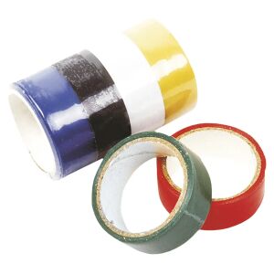 Top Tools 3m Isolierband Set, 6 Rollen farbiges Isolierband - Top Tools