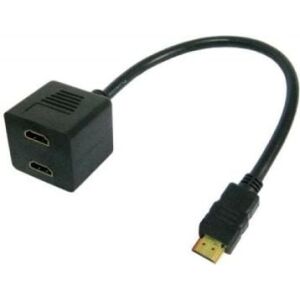 Splitter tehnic 2x HDMI (ICOC HDMI-F-002) 132682542 - Hub-uri HDMI