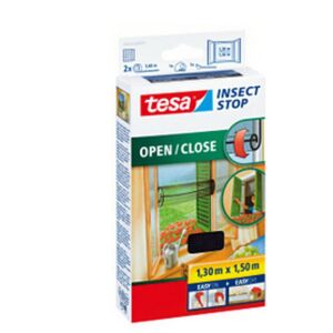 Plasa de tantari pentru fereastra rulanta, Tesa, 1.3:1.5m, Negru 138858508 - Plase insecte