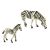 2er-Set Figuren Zebra mit Jungtier Serie Tiere der Welt 132687550