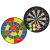 Dartscheibe Darts Klettpfeil 36 cm dwustronna tarcza do darta z piłkami na rzepy