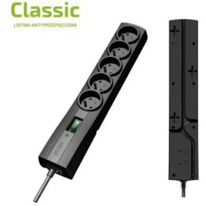 Ever Power Strip SurgeUppressor EVER CLASSIC 5,0m 132692030 - Ever