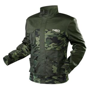 Neo munkadzseki terepmintás, 60% pamut, 40% polyester, 255 g/m2, xxxl 132694209 - NEO Tools