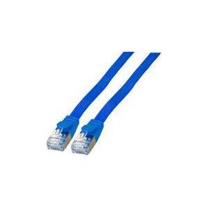 EFB Patchcord płaski U / FTP, kat. 6A, PVC, 0,25 m, biały 132695913 - Artykuły techniczne i elektronika