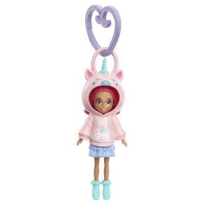 Figurină pandantiv Polly Pocket Unicorn 143364388 - Mattel Baba