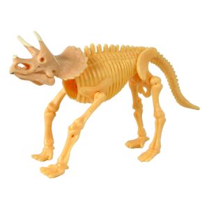 Nyitott dinoszaurusz tojás figura sárga 9cm