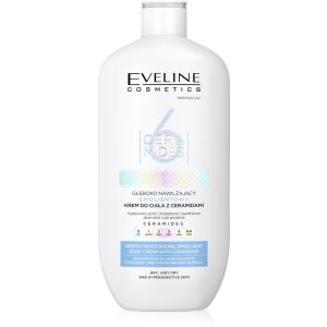 EVELINE 6 Ceramides Głęboko Nawilżający Emolientowy Krem do ciała z Ceramidami 350ml 132708692 - Balsam do ciała