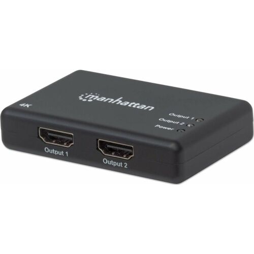 MANHATTAN 4K 2-Port HDMI-Splitter 4K@30Hz Netzteil schwarz 132709372