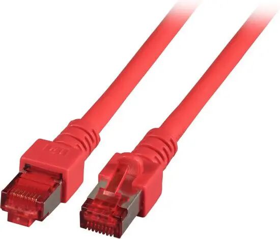 EFB Patchcord Cat6, S/FTP, czerowny, 2m (K5512.2)