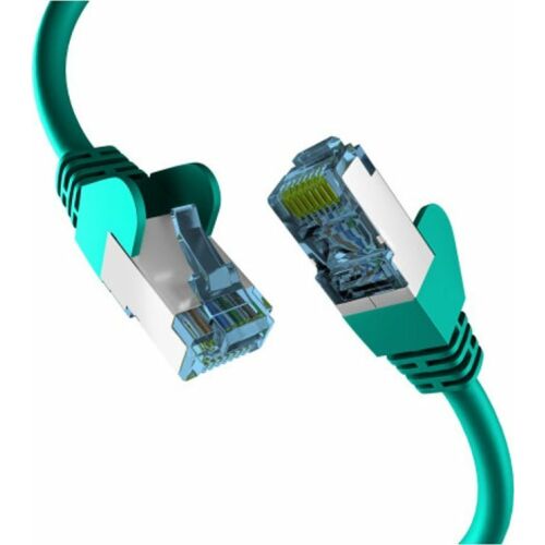 EFB RJ45 Cat7 zöld keresztkábel 0.15m a gyors hálózati kapcsolathoz - UTP kábel