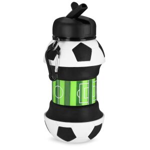 Sticlă pliabilă din silicon Sticlă de fotbal Spokey CORT 132715688 - Transportatori de alimente și băuturi