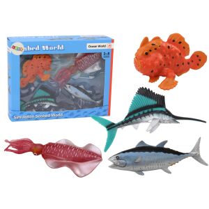 Tengeri állatok figurák 4db