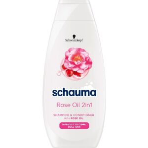 Schauma SCHAUMA_Rose Oil 2in1 Shampoo&amp;Conditioner szampon z odżywką do włosów normalnych 400ml 132718504 - Szampon