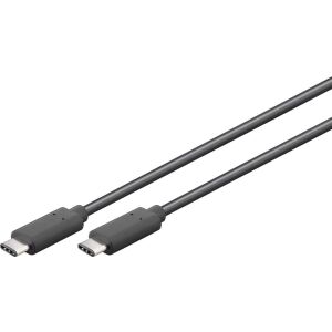 Goobay USB-C auf USB-C Kabel, 1 Meter lang - Goobay