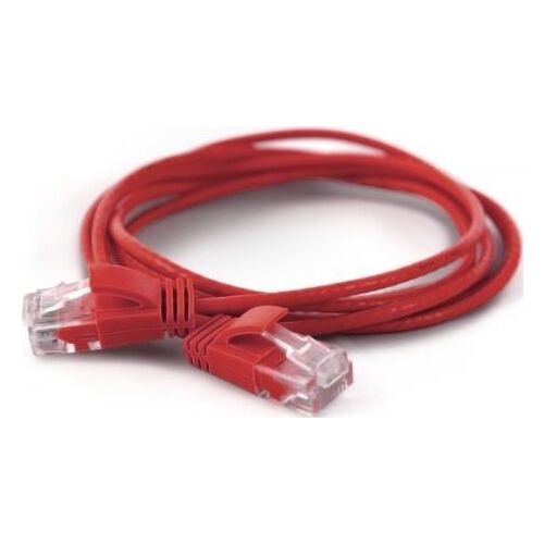 Wantec Wantec WW Patch kábel CAT6A (rand 2,8mm) UTP piros 0,20m (7268) 132722424