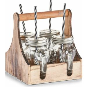 Zeller ivóedény készlet kényelmes hordókocsival 132723838 - Pohár