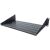 Intellinet Shelf 2U 250mm rack 19" 2 rögzítési pont, perforált, fekete 132727042