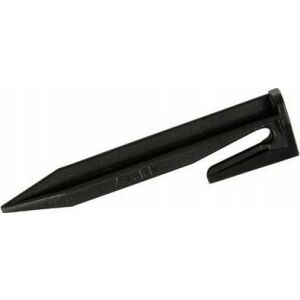 Befestygungshaken (fekete, 100 Stück)