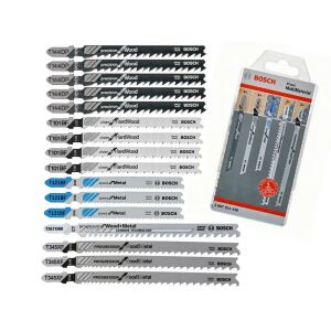 Set lame de ferăstrău pendular Bosch EDGE T ZEST Multimaterial, 15 bucăți - Bosch Accesorii pentru fierăstrău electric