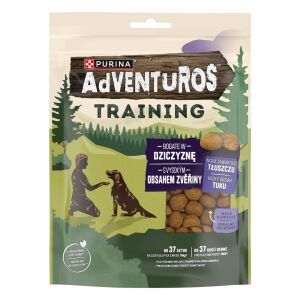 Purina Adventuros Training szarvas ízű jutalomfalat kutyáknak - Tökéletes képzéshez - Purina