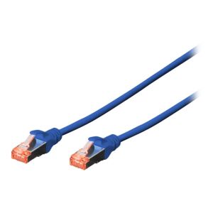 DIGITUS CAT 6 S/FTP Patchkabel, 10 Stück, 1m, blau 132729875 - Digitus
