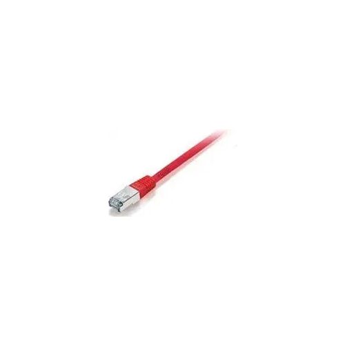 Equip Cat6A S/FTP Patchcord, 15m, Piros Ethernet Kábel - FTP kábel