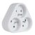 Priza tripla, 16A, max. 3680W, Alb 132730434