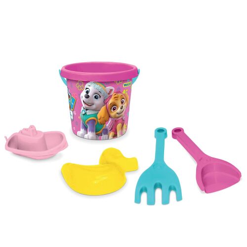 Paw Patrol komplet do piasku 5 el. różowy mały 132733442