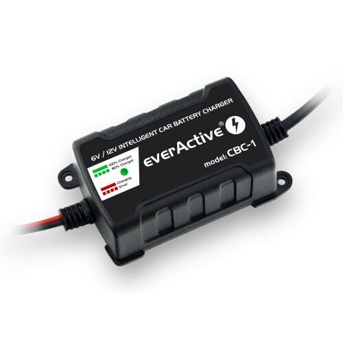 EverActive automatyczny prostownik do akumulatora 6V/12V 1A (4995726)