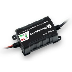 Redresor automat EverActive pentru baterie 6V/12V 1A (4995726) 132736607 - Încărcătoare și cabluri