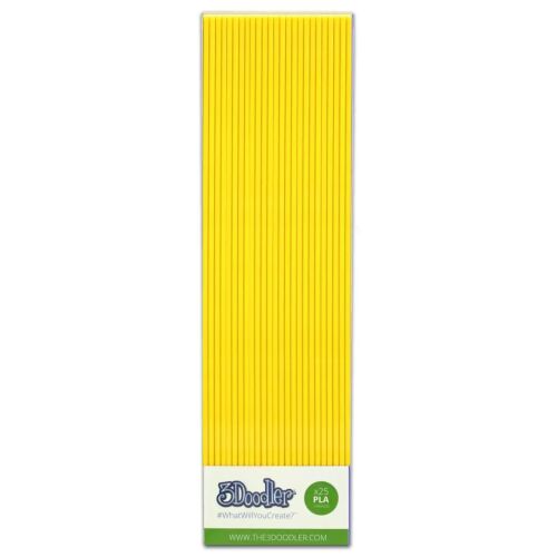 3Doodler tollakhoz Create és PRO | PLA | 3mm | 25 db Gumi Ducky Yellow
