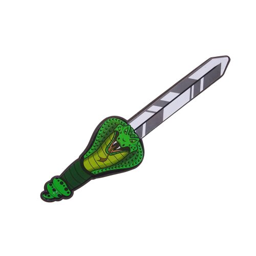 Schaumstoff Ritter Schwert mit Schlangengriff