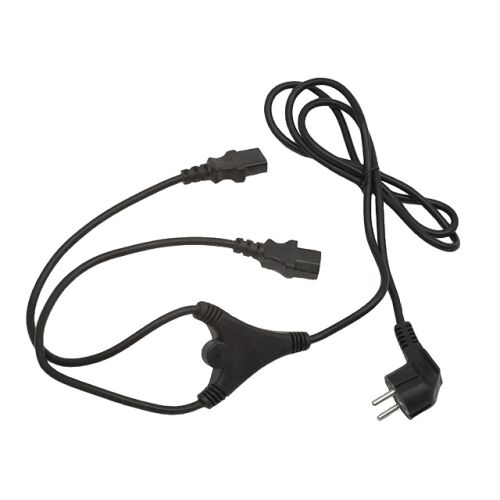 GEMBIRD PC-186-ML6 Gembird Computer-Backup-Kabel Y, Server, Euro/2xIEC320 C13 1,8 m 132742714