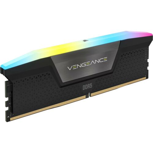Memorie Corsair Vengeance XMP 3.0 Black Heatspreader, 48GB (2x24GB), DDR5, 6400MT/s, CL 36, RGB