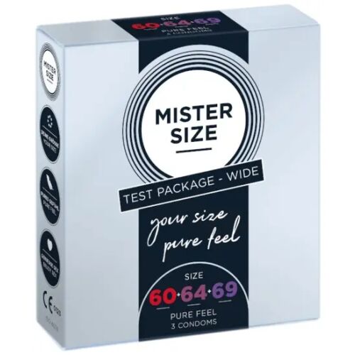 Óvszer Mister.Size Testbox 60-64-69 3 Óvszer 132744748 - Óvszer