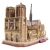 Złożone puzzle 3D Cubicfun Notre Dame de Paris, widok szczegółowy
