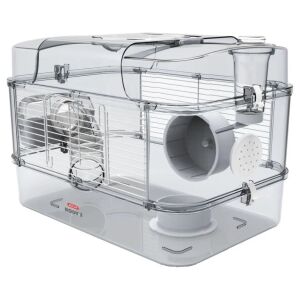 Kis ketrec rágcsálóknak+4 kiegészítő, Zolux, Fém/Műanyag, Fehér 132745975 - Állattartás