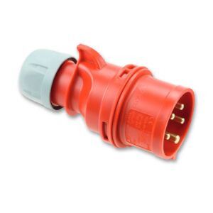 PCE Shark 16A 400V 5-poliger IP44 Industriestecker - Industrieanschlüsse