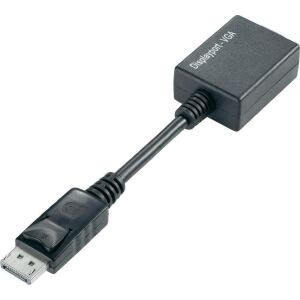 Techly Adapter - DisplayPort Stecker auf VGA Buchse 132755219 - DisplayPort-Konverter