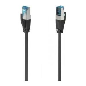 Kabel sieciowy Hama CAT6a S/FTP 10 Gbit/s 15m czarny 132756335 - Kabel
