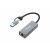 Equip Adapter USB-C->RJ45/USB-A Adapter St/Bu  0.15m    Alu. 132758918