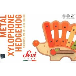 Sevi Metall Xylophon Igel Kinderspielzeug - Musikinstrumente zum Spielen