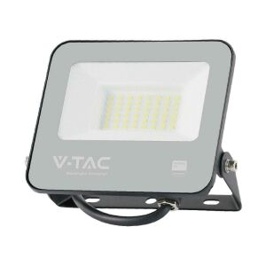Proiector LED V-TAC 30W, 6500K Alb Rece, Carcasă Neagră - Reflectoare și lămpi de lucru