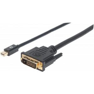 Kabel Manhattan DisplayPort Mini - DVI-D 1.8m czarny (152150) 132765338 - Kabel