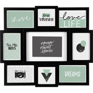 Atmosphera Frame Fekete képkeret Cali 9 fényképhez 132765361 - Lakberendezés