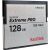 SanDisk Extreme Pro CFast 2.0 128GB memóriakártya közelről