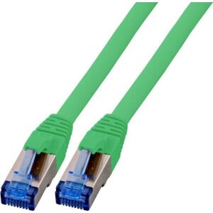 EFB RJ45 Patchkábel S/FTP, Cat.6A, Cat7 TPE szuperflex, 1m, zöld 132766299 - Kábel