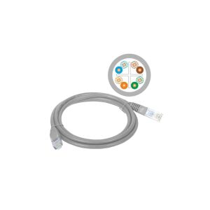 A-LANTEC Strukturierte Verkabelung Patchkabel UTP Cat.6, 7,0 m, grau 132770059 - Alantec